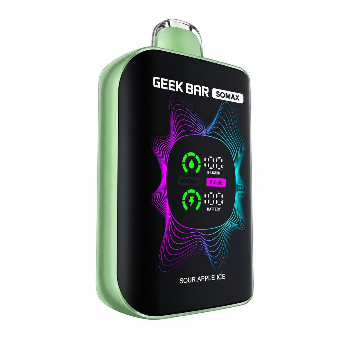 Sour Apple Ice Geek Bar Somax 80K Disposable Vape