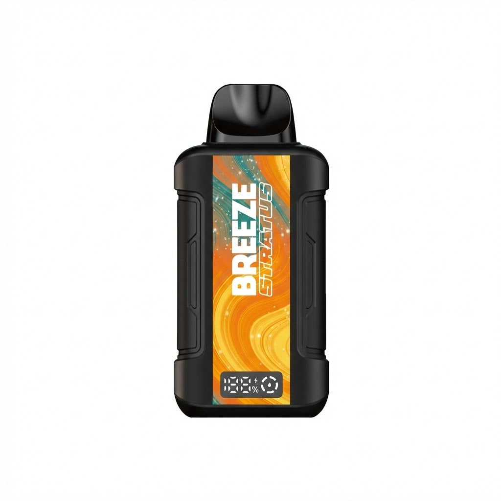 Breeze Stratus 15K Disposable Vape 0MG Nicotine - Orange Mint