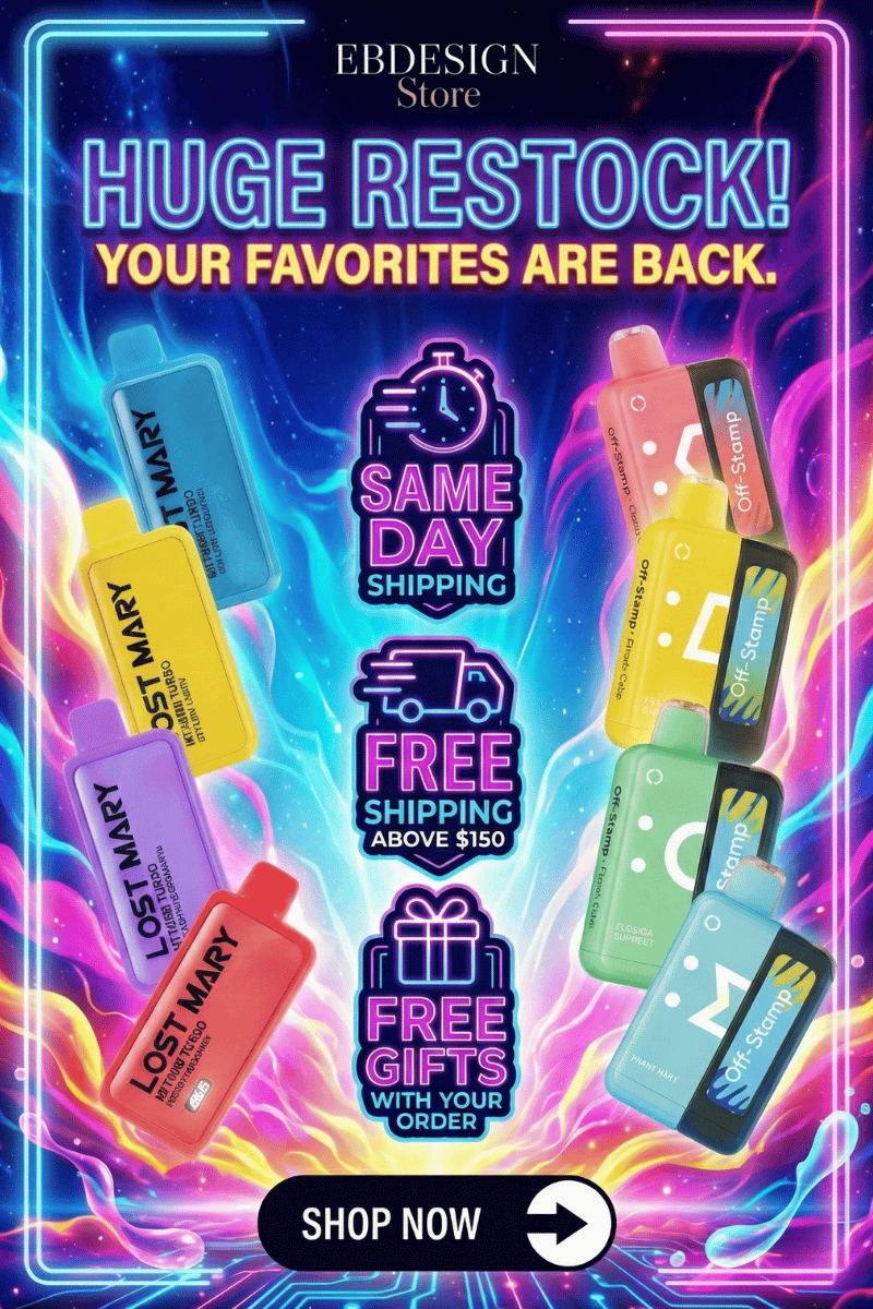 Lost Mary MT15 + Off Stamp X-Cube Restock