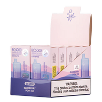 EBCREATE BC5000 Blueberry Pom Ice Disposable Vape 10 pack