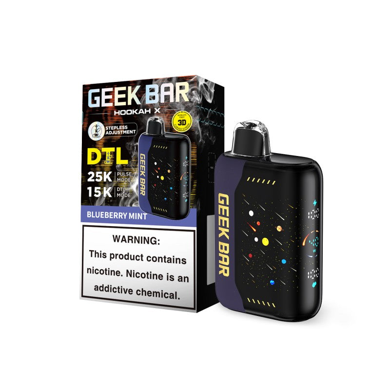 Geek Bar Hookah X 25K - Blueberry Mint