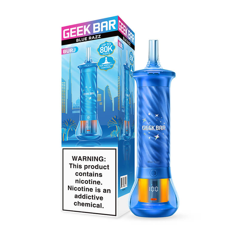 Geek Bar Burj 80K Disposable Vape - Blue Razz