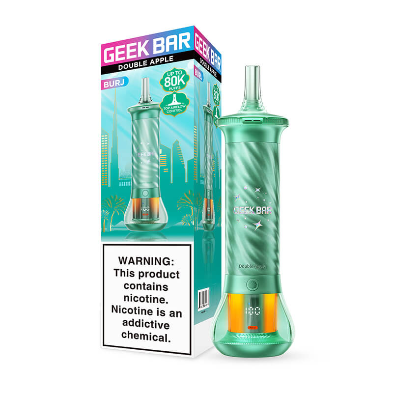Geek Bar Burj 80K Disposable Vape - Double Apple