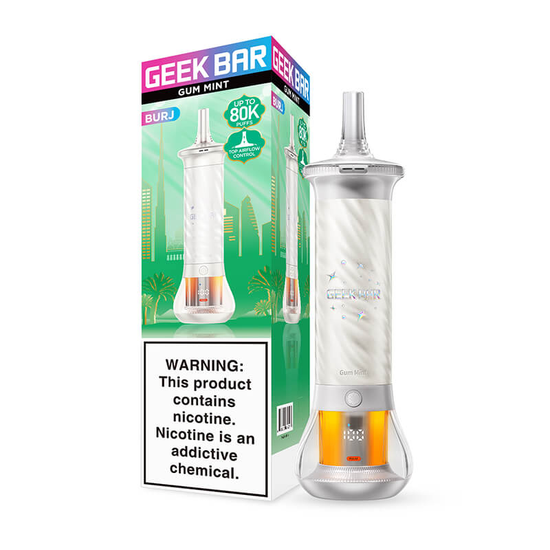 Geek Bar Burj 80K Disposable Vape - Gum Mint