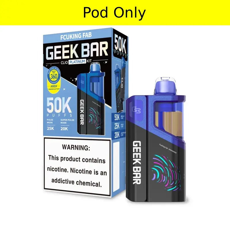 Geek Bar Clio Platinum 50k Pod -  Fcuking Fab