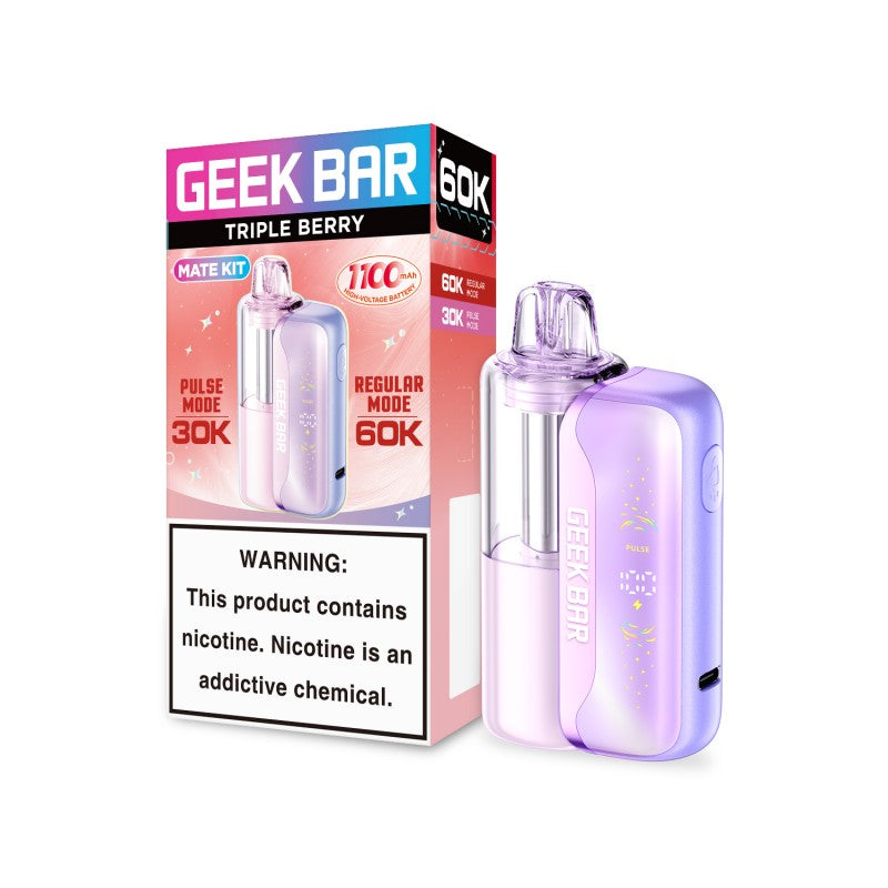 Geek Bar Mate 60K Kit - Triple Berry