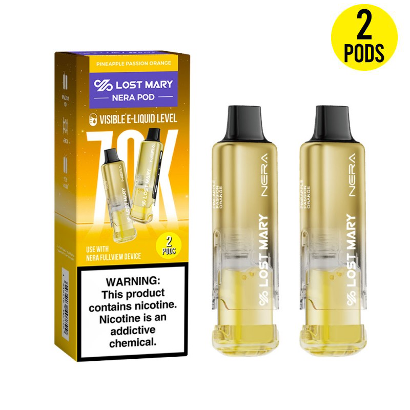 Lost Mary Nera Fullview 70K Pod - Pineapple Passion Orange
