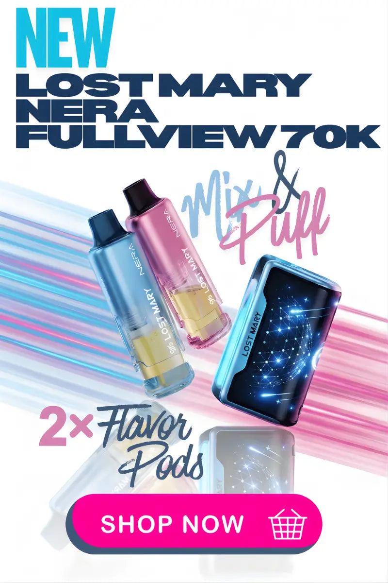 New Flavors Lost Mary NERA Fullview 70K 