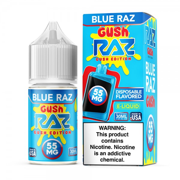 Blue Raz Gush RAZ Salt E-Liquid Nic 30ml