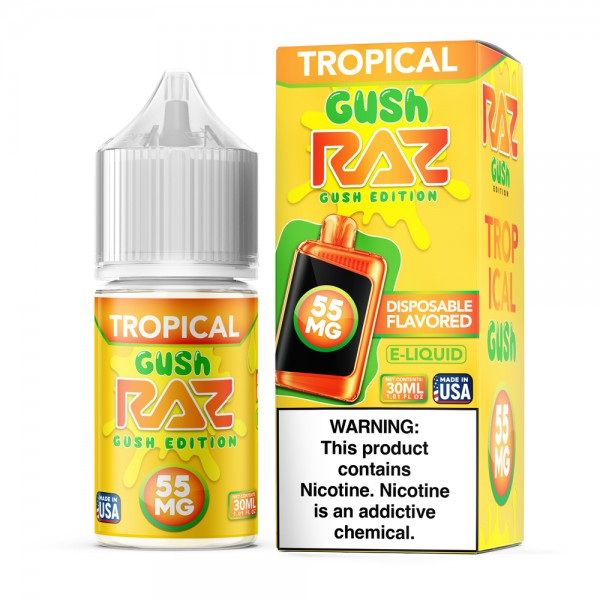 Tropical Gush RAZ Salt E-Liquid Nic 30ml 