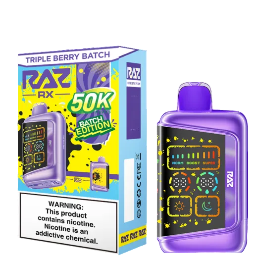 RAZ RX50K Triple Berry Batch Disposable Vape