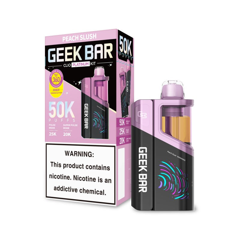 Geek Bar CLIO 50K Vape Kit - Peach Slush 