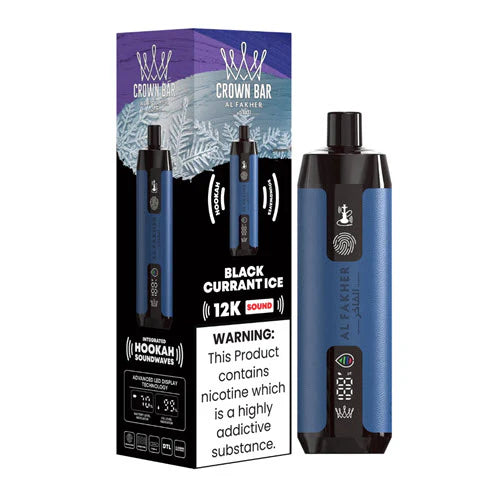 Blackcurrant Ice Al Fakher Crown Bar 12K Sound