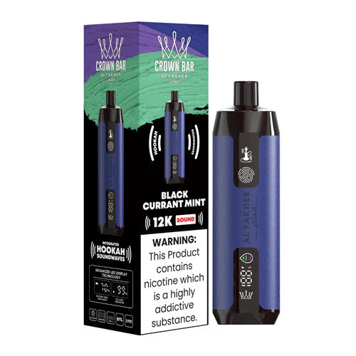 Blackcurrant Mint Al Fakher Crown Bar 12K Sound
