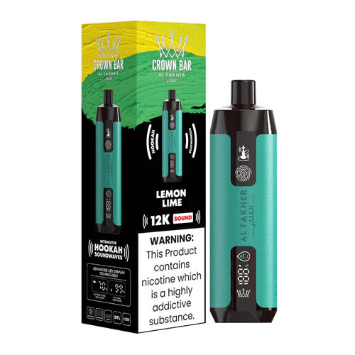 Lemon Lime Al Fakher Crown Bar 12K Sound