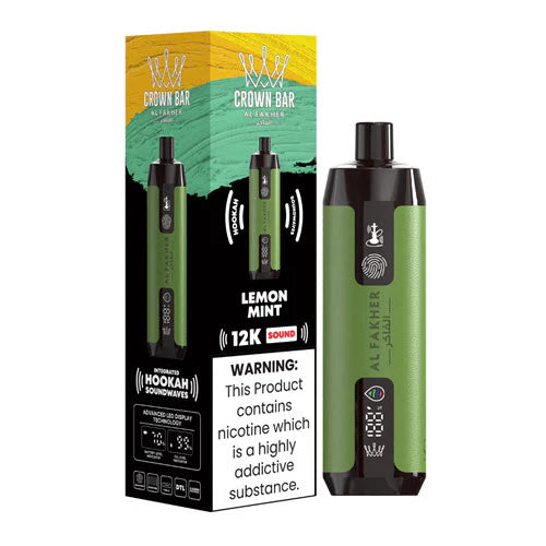 Lemon Mint Al Fakher Crown Bar 12K Sound