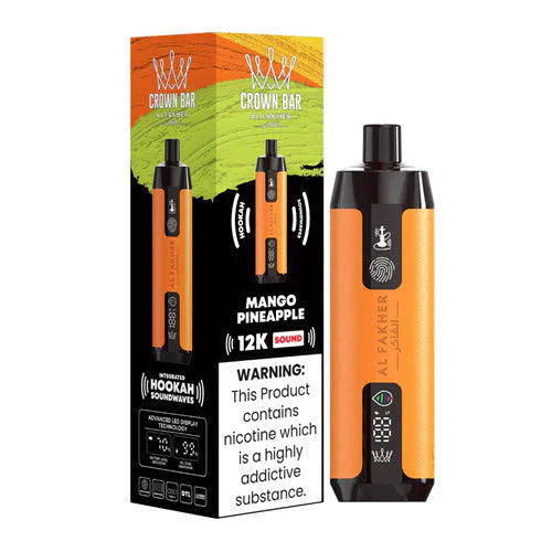 Mango Pineapple Al Fakher Crown Bar 12K Sound