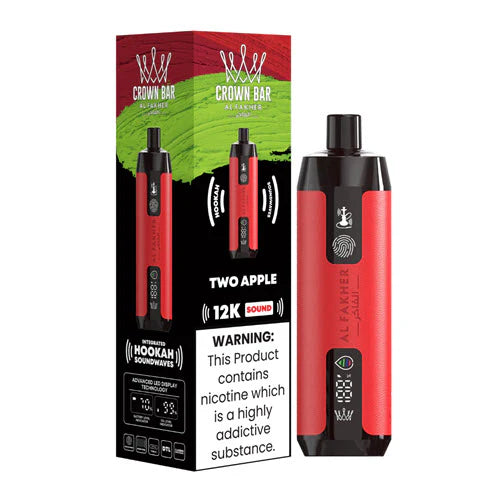 Two Apple Al Fakher Crown Bar 12K Sound