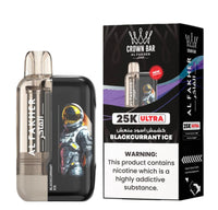 Blackcurrant Ice Al Fakher Crown Bar 25K Ultra Vape