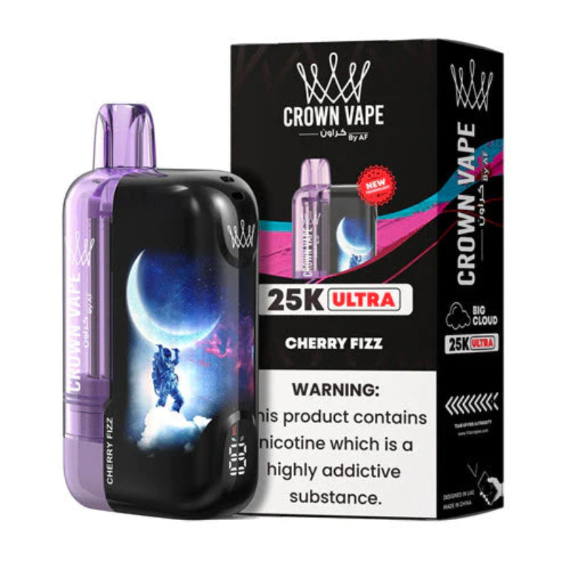 Cherry Fizz Al Fakher Crown Bar 25K Ultra Vape
