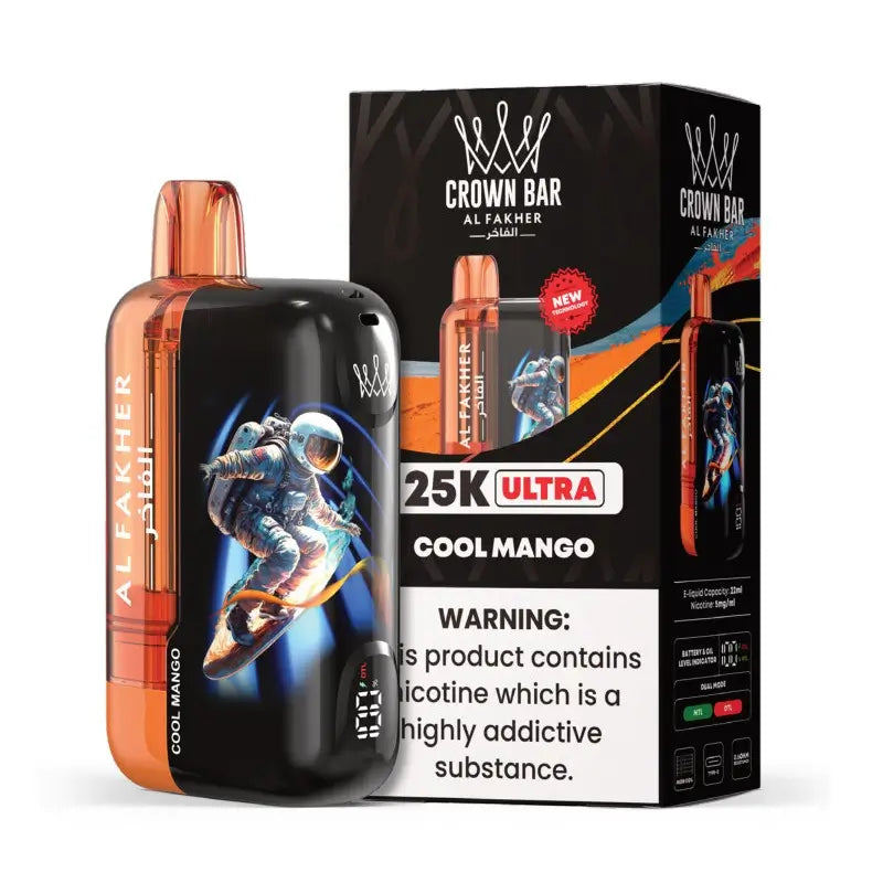 Cool Mango Al Fakher Crown Bar 25K Ultra Vape
