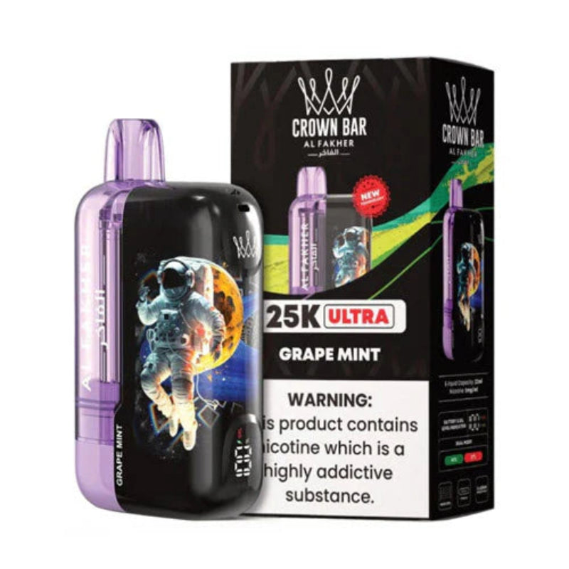 crown bar mint vape Grape 25K Ultra Flavour:Mint Steezy Classic E-Cig Parts & Accessories The Best Vape Mods