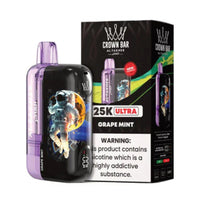 Grape Mint Al Fakher Crown Bar 25K Ultra Vape