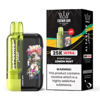 Lemon Mint Al Fakher Crown Bar 25K Ultra Vape