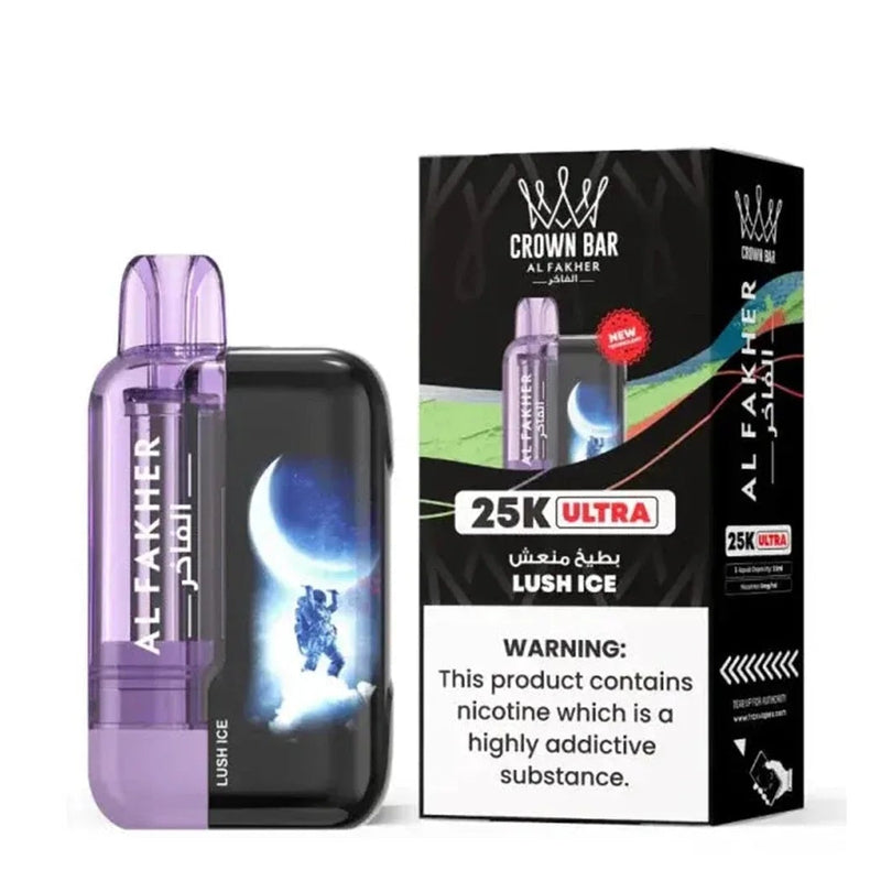 Lush Ice Al Fakher Crown Bar 25K Ultra Vape