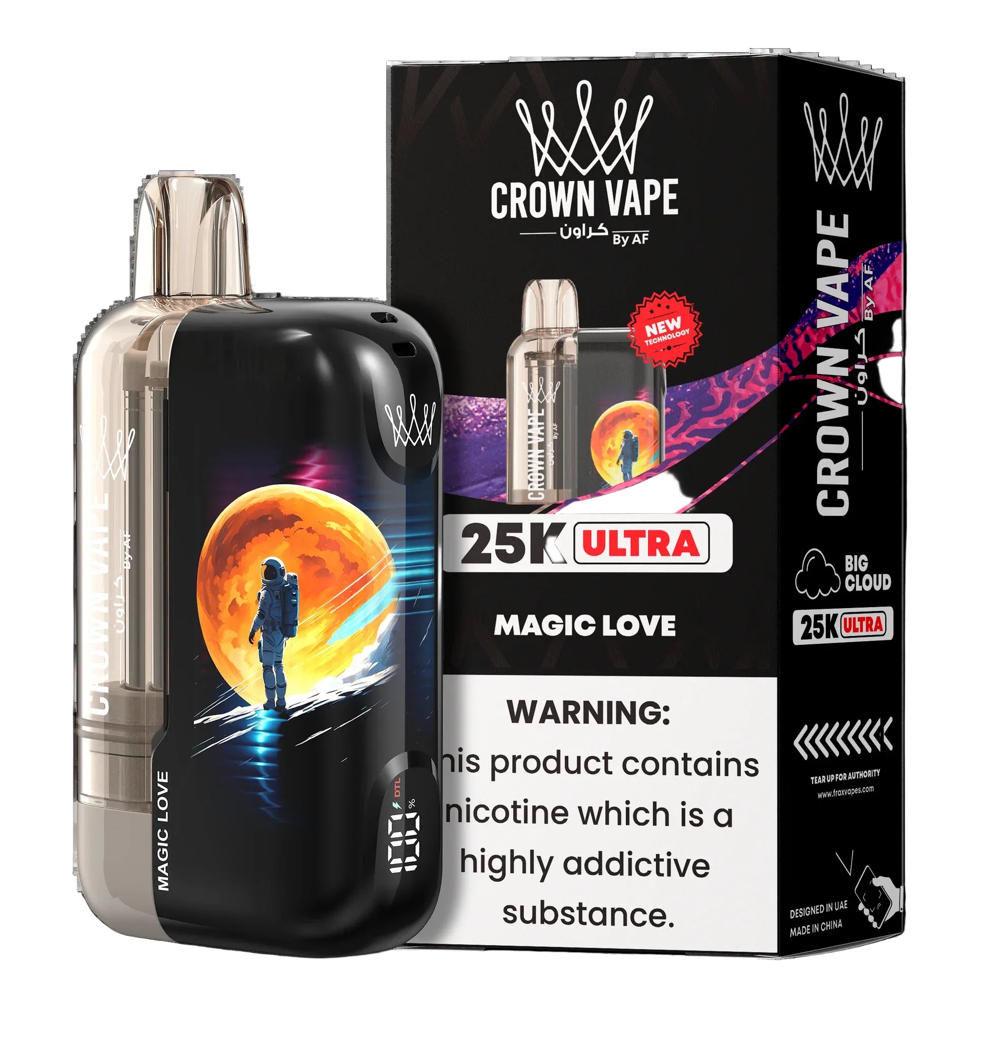 Magic Love Al Fakher Crown Bar 25K Ultra Vape