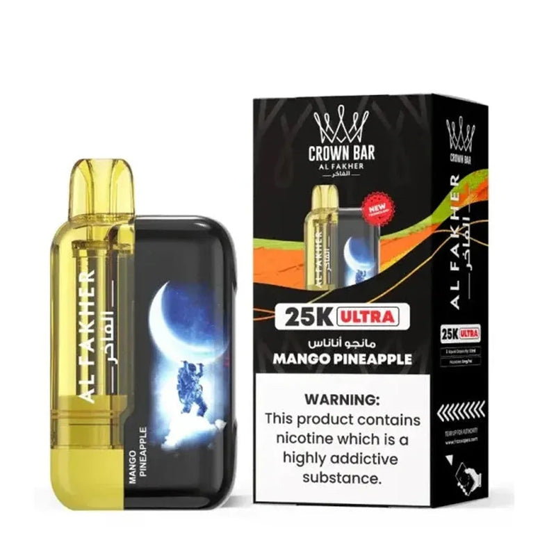 Mango Pineapple Al Fakher Crown Bar 25K Ultra Vape