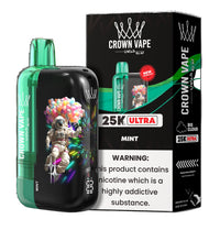 Mint Al Fakher Crown Bar 25K Ultra Vape
