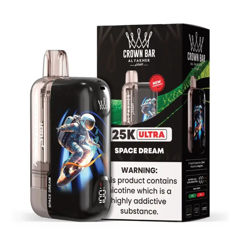 Space Dream Al Fakher Crown Bar 25K Ultra Vape