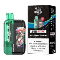 Watermelon Kiwi Al Fakher Crown Bar 25K Ultra Vape