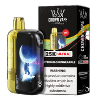 Watermelon Pineapple Al Fakher Crown Bar 25K Ultra Vape