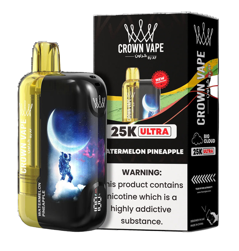 Watermelon Pineapple Al Fakher Crown Bar 25K Ultra Vape