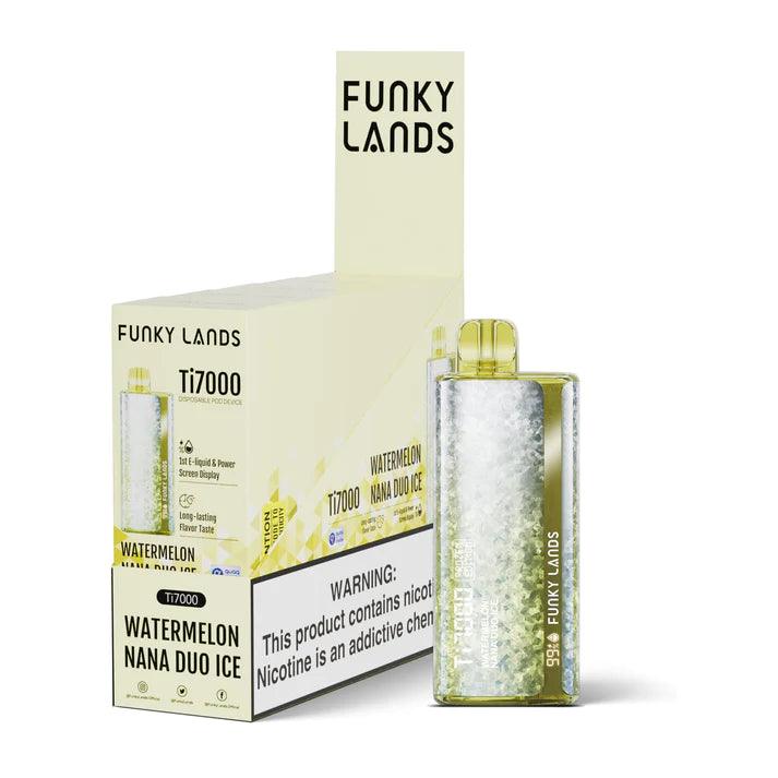 funky lands vape flavors Funky Lands Ti7000 Frozen Edition Vape