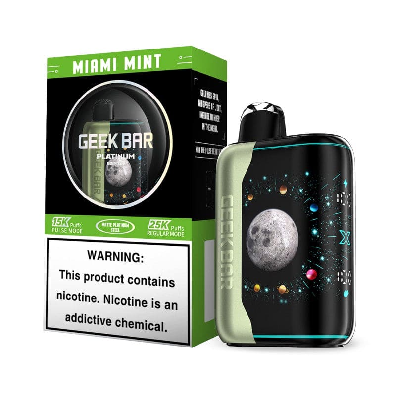 GEEK BAR PULSE X Platinum Edition Miami Mint