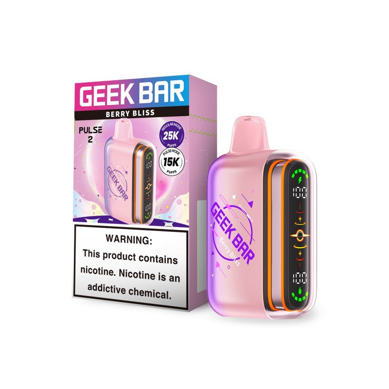 Geek Bar Pulse 2 Berry Bliss Disposable Vape