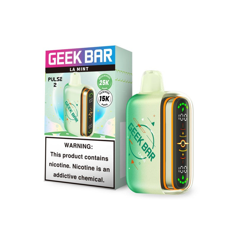 Geek Bar Pulse 2 LA Mint Disposable Vape
