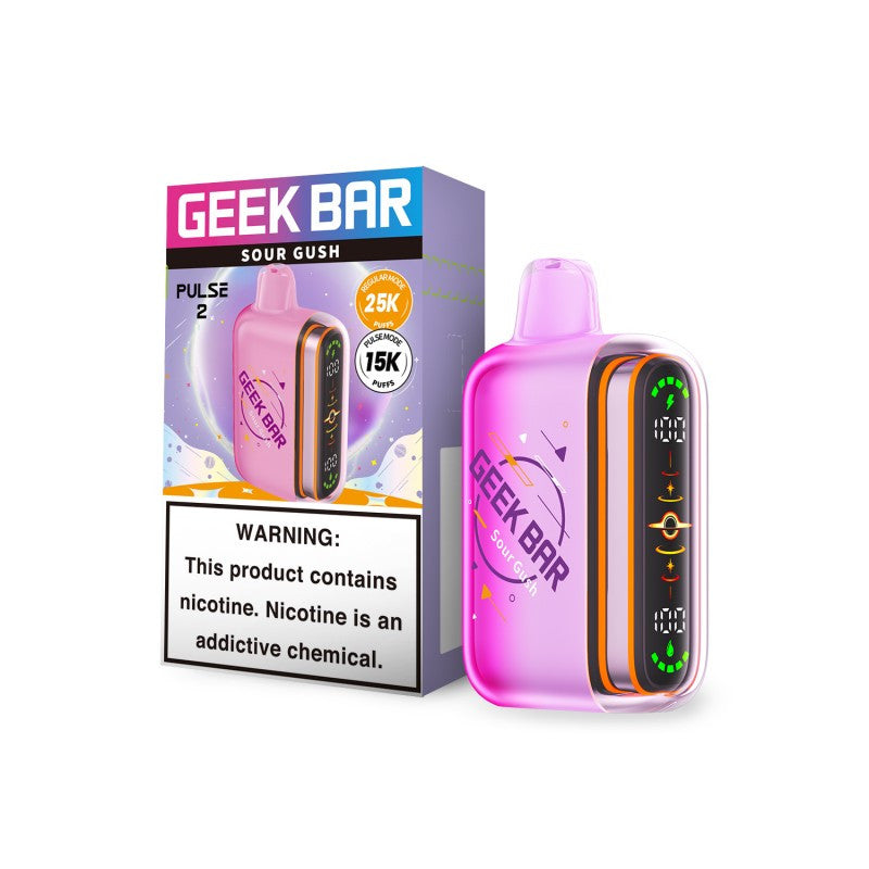 Geek Bar Pulse 2 Sour Gush Disposable Vape