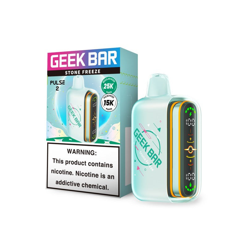 Geek Bar Pulse 2 Stone Freeze Disposable Vape