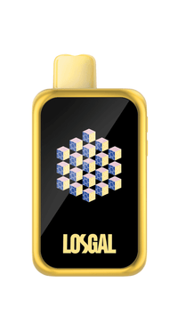 losgal mc25000 grapefruit kiwi strawberry vape geometric edition