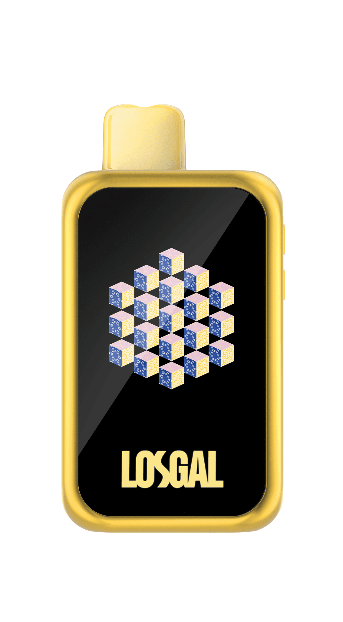 losgal mc25000 grapefruit kiwi strawberry vape geometric edition