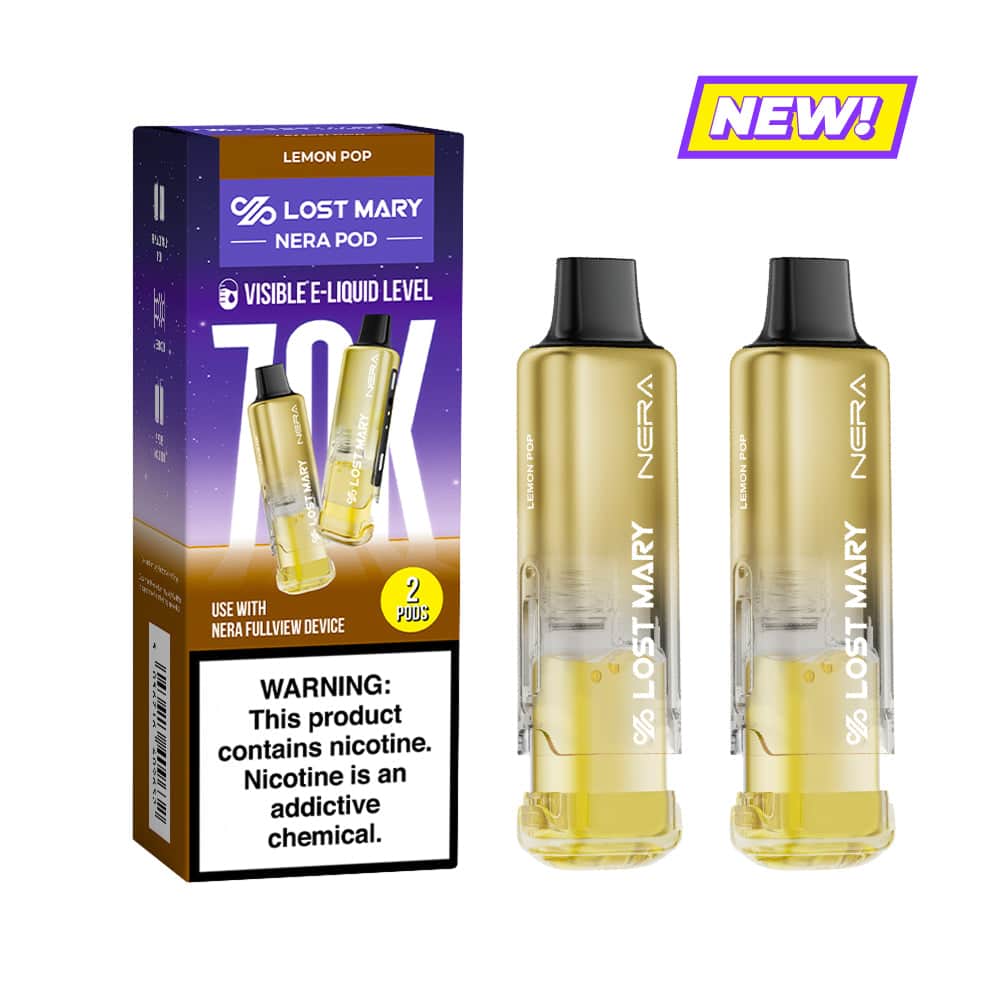 Lost Mary Nera Fullview 70K Pod - Lemon Pop